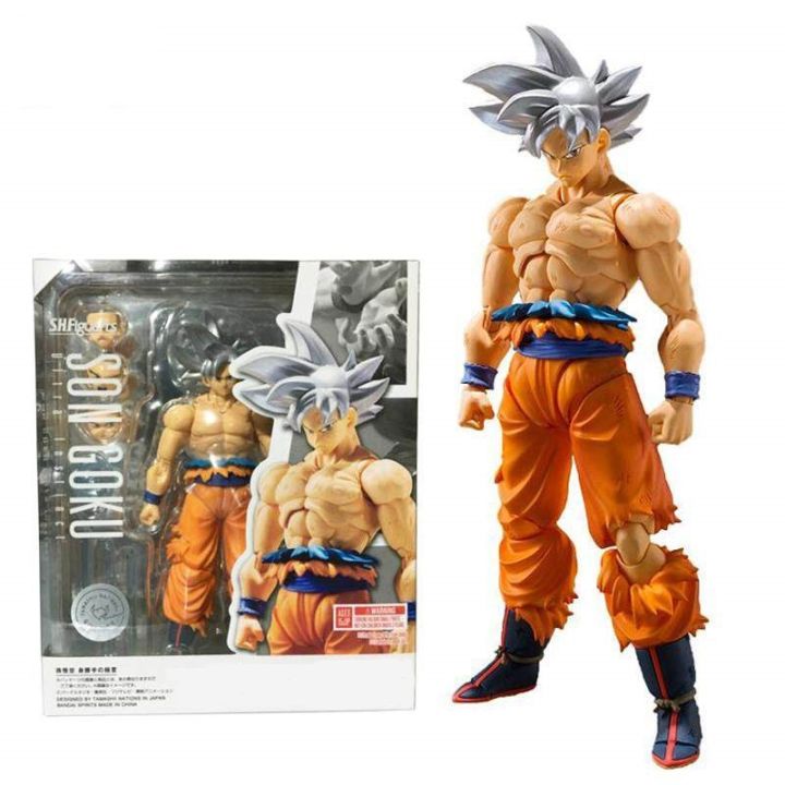 SHF Dragon Ball Goku Ultra Instinct Anime Figure S.H.Figuarts Action ...