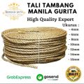 Tali Tambang Goni Manila Besar Sedang Tali Tampar Dadung Kapal Rami - 24 mm. 