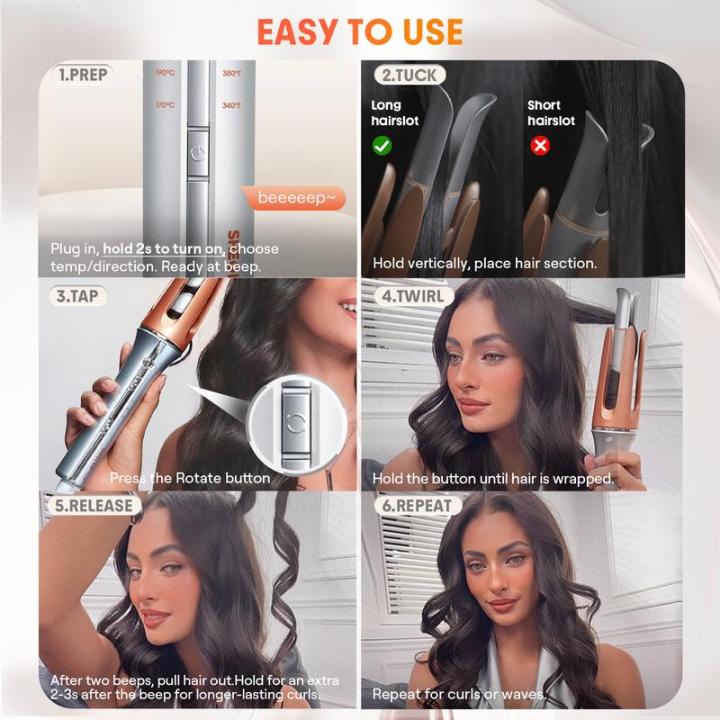 SHEGLAM%20Hair%20Automatic%20Curling%20Iron%201/1.25%20Inch%20with%203%20Temperatures,%202-Way%20Rotation,%20Anti-Scald,%20Anti-Tangle,%20Automatic%20Shut-Off,%20Hair%20Styling%20Tool%20Swivel%20Cord%20Barrel%20Hair%20Curler%20Rizador%20De%20Pelo-o35907%20-%20Image%203