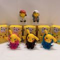 Penghantaran dari China [2025] Tokoh Pikachu Pokémon Anime Hiasan Kereta  Buta Figure Mainan Kanak-kanak Pokémon 1206—— Hantar Stok Sulit. 