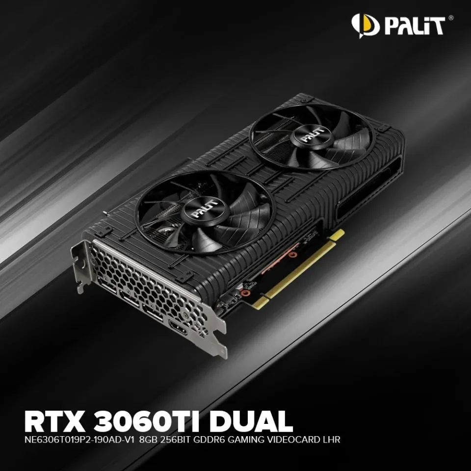 EasyPC | Palit GeForce RTX 3060 Ti Dual NE6306T019P2-190AD-V1 8gb 256bit  GDDr6 Gaming Videocard