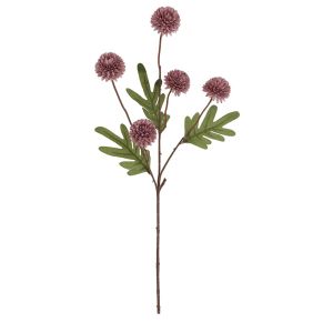 BFCGBH 4pcs Real Touch Artificial Small Thorn Ball Flowers 5 Head Plastic Fake Flowers Photography Props Lifelike Simulated Flowers Bouquet 5 Head