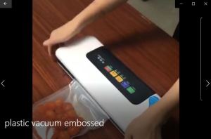[10 Pcs] Plastik Vacuum Sealer Embossed I Plastik Vakum Makanan I Vacuum Embossed I Pelastik pengawet makanan untuk daging makanan buah buahan