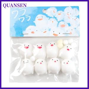 QUANSEN วาราวาระตุ๊กตายัดนุ่นสุดสร้างสรรค์รูปการ์ตูนตุ๊กตายัดนุ่นน่ารักสำหรับเด็กของขวัญวันเกิด