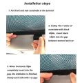 For Perodua Myvi 2018-2023 Car Rear Sunshade Rear Windscreen Car Sunshade Sun Shade Frame Edge Custom Fit OEM Reduce Heat for Rear Passenger Comfort & More Privacy DIY Sunshade Clip Pelindung Matahari Anti UV 1pc/set. 