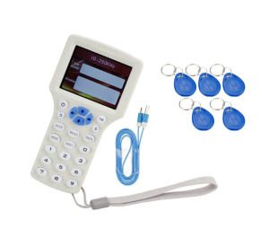 Handheld RFID Reader Writer 125Khz 13.56Mhz Programmer Card RFID Reader Writer ID IC RFID Card Copier Duplicator