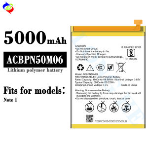 Dimi for Micromax Acbpn50m06 Mobile Phone Battery Note 1 Brand New Battery