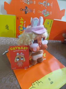 Wide format CRYBABY Crying Baby 2nd Generation Vacation Mode On Series of Vinyl Plush Pendant Gift Blind Boxes