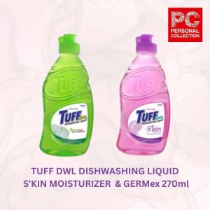 Tuff Dishwashing Liquid with S’kin Moisturizer 270ml