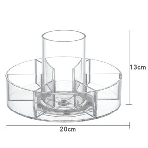Pomely [COD&Local] 2 Tier Push Makeup Organizer for Vanity Bathroom Organizers and Storage Bathroom Counter Organizer Countertop Kitchen Desktop Storage