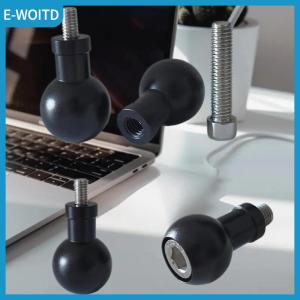 【E-WOITD】 1 Piece Motorcycle Sport Camera Mount Connector 17mm 25.4mm Ball Head To M6 M8 M10 Screw Bracket Connector For Camera