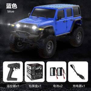 Xe điều khiển từ xa 4WD tỷ lệ 1:24 – Mô phỏng Jeep Wrangler leo địa hình dành cho trẻ em
