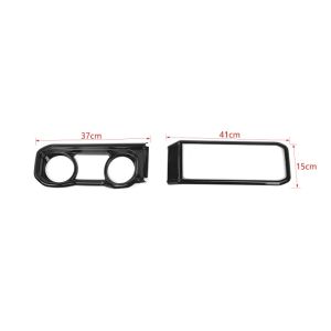 mv1 Car Dashboard Navigation Decoration Cover for Jeep Wrangler JL 2024 Up/for Jeep Gladiator JT 2024 Up Interior Accessorie 2Z5B9
