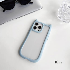 Cat Ears Case iPhone 16 15 14 Plus 13 12 11 Pro Max X XS Max XR