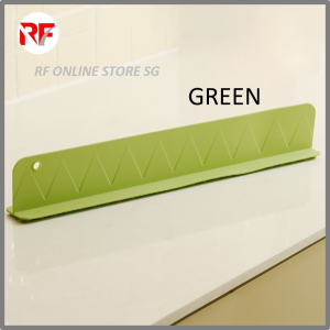 50cm Silicone Sink Splash Guard With Strong Suction Cup Waterproof Baffle Plate For Kitchen Sink & Bathroom Countertop Water Barrier