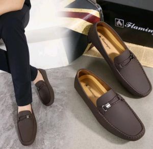 Summer mens shoes British style original single casual leather shoes soft soled and soft faced formal shoes