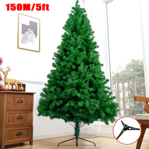 2024 new DIY 4FT/5FT/6FT/7FT Christmas tree encryption luxury full set of Christmas decorations small pendants ins style Party home shopping mall Christmas decoration scene layout High Quality X-Mas tree No odor Flame retardant pressure resistant