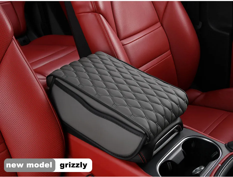 Car Armrest Storage Box Universal Armrest Extender Console Storage Case