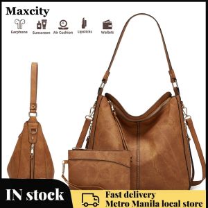 Fashion Hobo Bag PU Leather Purse and Handbags with Adjustable Shoulder Strap for Women Commute & Daily Use