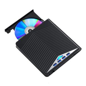 7 in 1 External Disc Drive Reader USB3.0 Type C Connection Fast Transfer Reader Multiple Function for PC Laptop