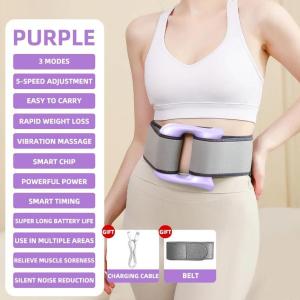 【Ready Stock】2 in1 mini massage/gun Fitness equipment/Lazy weight loss /Vibration musclemassager/Pain Relief Fascial Gun/ Yoga Ring Fat Burning Abdominal Vibration Massage