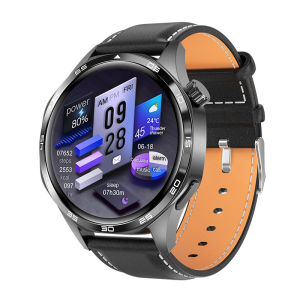 2025 Watch 5 PRO Smartwatch for Men - 1.53" 360*360 AMOLED HD Touchscreen GPS + NFC Bluetooth Calling 5ATM Waterproof Step/Sleep/HR Tracker iOS/Android Compatible - Ideal Birthday/Anniversary Gift