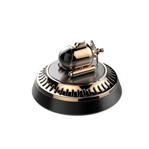SXH Solar Car Aromatpy 2024 New Premium Perfume Car Interior Long-Lasting and Light Fragrance Helmsman Rotating Ornaments