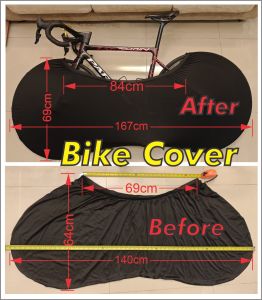 Basikal Dust Wheel Grey Cover Anti dust Bike Indoor Storage Bag Scratch Proof Washable High Elastic Tire Cover RB MTB