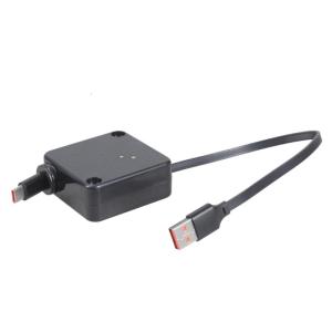 USB ดึงกลับอัตโนมัติไปยังสายชาร์จประเภท C ขยายได้60วัตต์แบบชาร์จเร็วโดยไม่มีการออกแบบสำหรับอุปกรณ์อิเล็กทรอนิกส์