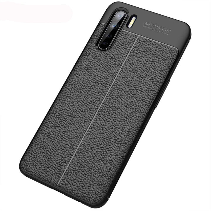 Case Auto Focus Oppo RENO Leather Experience SoftCase Slim