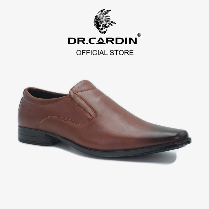 Dr Cardin Men Faux Leather Formal Slip-On Shoes YOE-6760 Round Toe