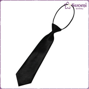 Suomi Fashion Kids Necktie Adjustable Tied For Boy And Girl Cute Decoration Casual Uniform Accessories