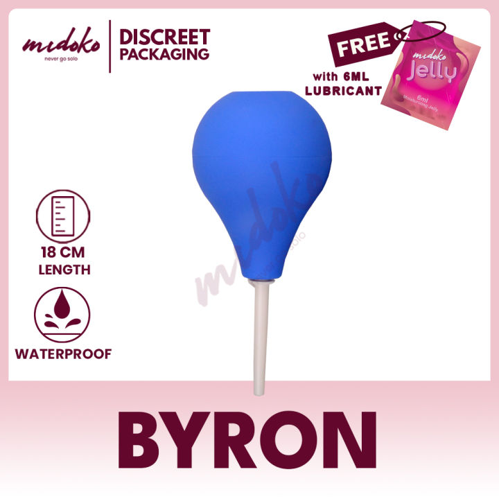 sex toys for scissoring Ultimate Douche in Blue at Bed Time Toys, Sex Toys Canada main image 1