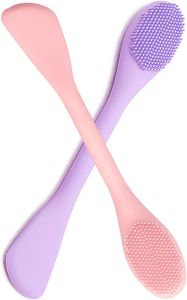 Silicone Face Scrubber for MenFacial Cleansing Brush Face Wash Brush Manual Skin Care Face Brushes for Cleansing and Exfoliating Removes Dead & Dry Skin (Gray)