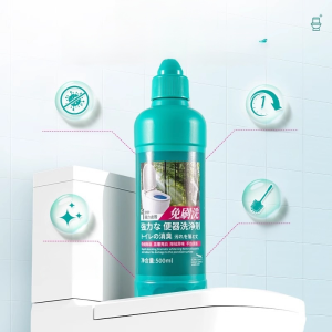 💕Powerful Descaling💕Toilet Flower Scent Toilet Cleaner Spray Cleaner Bathroom Decontamination Deodorizing Toilet Cleaner Household Toilet清洁剂