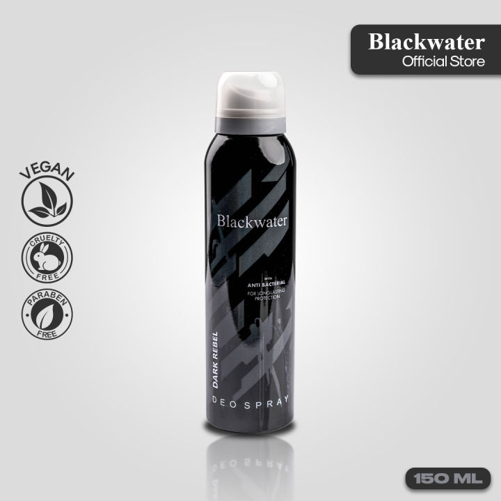 Blackwater Deo Spray 150ml Dark Rebel Lazada PH