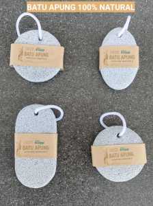 Batu Apung Gosok 100% Alami Penghilang Kulit Mati Penghalus Kulit Kaki Foot Scrub