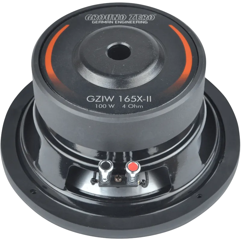 GROUND ZERO GZIW 165 , GZIW 165X-II subwoofer 16.5 cm / 6.5