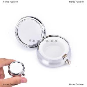 [COD] Home Fashion Hộp đựng thuốc du lịch bằng kim loại Hộp Đựng Thuốc Hộp đựng trang sức hộp đựng