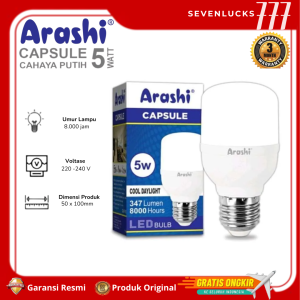 Arashi Lampu LED Capsule LED 55Watt Cahaya Putih - GARANSI RESMI HANNOCHS 1 Tahun
