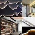 Cuộn 5M Đèn Led Dây Dán 12V Sáng Không Chớp Chuyên Dùng Trang Trí Nội Thất. 