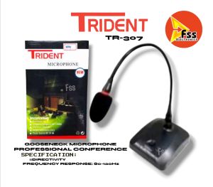 TRIDENT PROFESSIONAL CONFERENCE MICROPHONE TR-307  PROFESSIONAL WIRELESS MICROPHONE