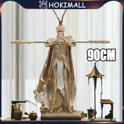 90CM Black Myth Wukong / Pajangan Sun Go Kong Patung Kera Sakti / Monkey King /Qi Thian Da Sheng