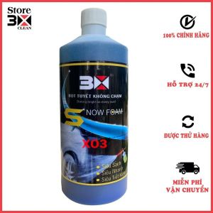 Bọt Tuyết Rửa Xe Không Chạm Chuyên Dụng X03 Chai 1 Lít