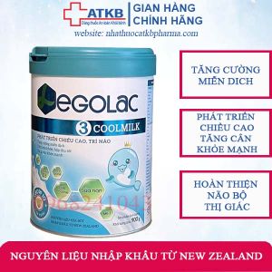 [CHÍNH HÃNG - Flash Sale GIÁ RẺ NHẤT] Sữa Legolac CoolMilk số 3 hộp 900G - Sữa bột Legolac sữa non không nóng