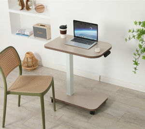 Mxtark 28-32 inches  Mobile Electric Lift Desk Height Adjustable Table with Wheels   Adjustable Height Electric Standing Desk Automatic Smart Lifting Ergonomic Office/Study/Gaming Table Desk