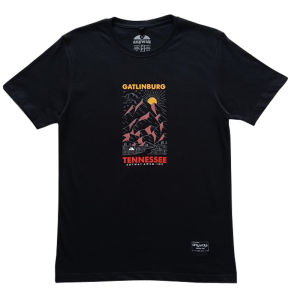 Anyway Kaos Pendek "Gatlinburg" Black 682