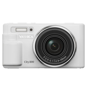 Yashica City 200 (DGC200) 13 Megapixel Point & Shoot Digital Camera CMOS Sensor 10x Optical / 4x Digital Zoom 4K Photo Video 2.8" LCD Display Max 256GB MicroSD Card Slot 1250mAh Replaceable Battery & YASHICA App Support | Black White | JG Superstore
