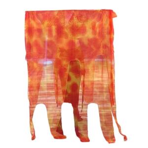 Praise Praise Dance Worship Flags with Scalable Rod Dance Flags Flame Pattern Worship Wing Flags for Dance Church