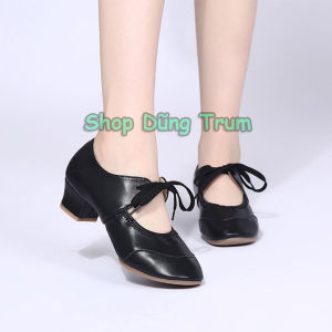 Giày Khiêu Vũ DanceSport cao 4cm cực êm và chắc chân KV29